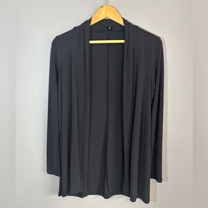 East 5th Black Lightweight Open Cardigan Top Womens Size Small